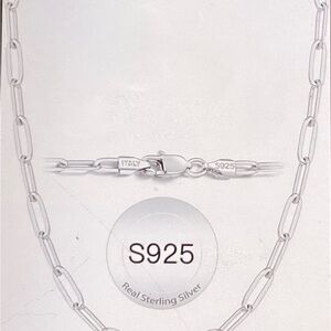 Beautiful Sterling Silver 925 Chain Necklace